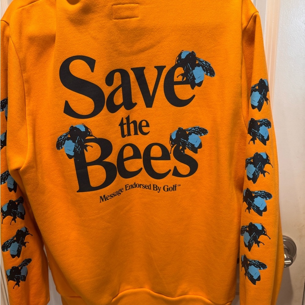 Golf Wang Save the Bees Orange Hoodie - Picture 5 of 8
